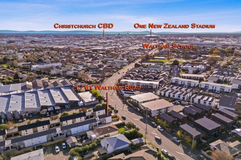 Photo of property in 1/61 Waltham Road, Sydenham, Christchurch, 8023