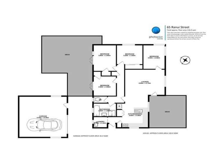 Photo of property in 65 Ranui Street, Dinsdale, Hamilton, 3204