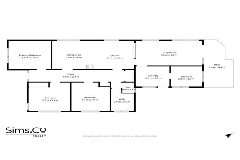 Photo of property in 34 Polson Street, Castlecliff, Whanganui, 4501