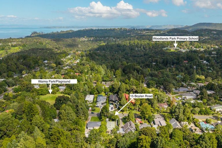 Photo of property in 15 Boylan Road, Titirangi, Auckland, 0604