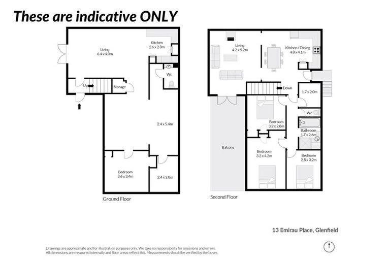 Photo of property in 13 Emirau Place, Glenfield, Auckland, 0629