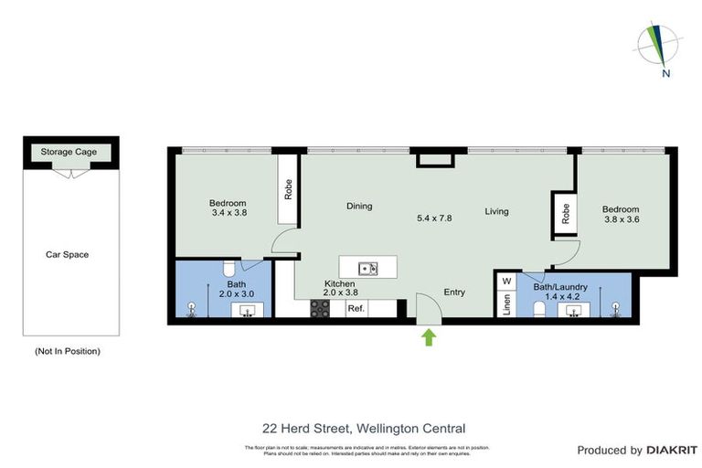 Photo of property in Chaffers Dock, 405/22 Herd Street, Te Aro, Wellington, 6011