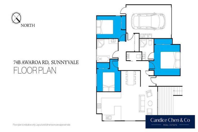 Photo of property in 74b Awaroa Road, Sunnyvale, Auckland, 0612