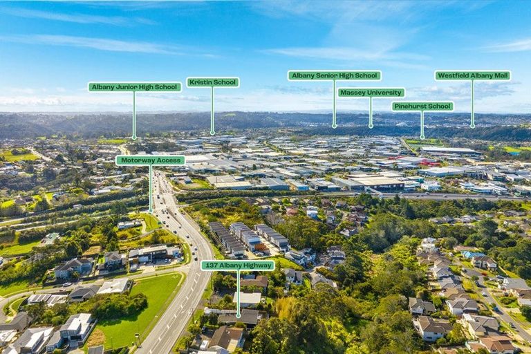 Photo of property in 137 Albany Highway, Unsworth Heights, Auckland, 0632