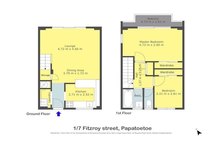 Photo of property in 1/7 Fitzroy Street, Papatoetoe, Auckland, 2104