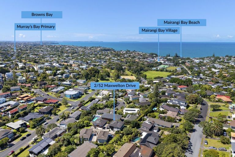 Photo of property in 2/52 Maxwelton Drive, Mairangi Bay, Auckland, 0630