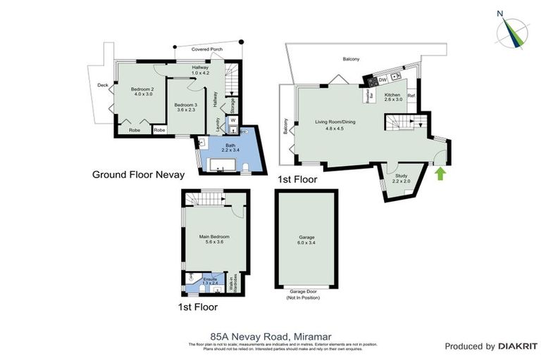 Photo of property in 85a Nevay Road, Miramar, Wellington, 6022