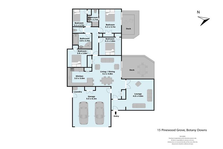 Photo of property in 15 Pinewood Grove, Botany Downs, Auckland, 2010