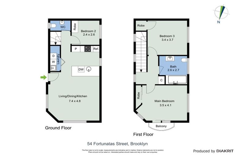 Photo of property in 54 Fortunatus Street, Brooklyn, Wellington, 6021