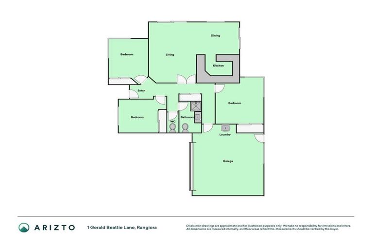 Photo of property in 1 Gerald Beattie Lane, Rangiora, 7400