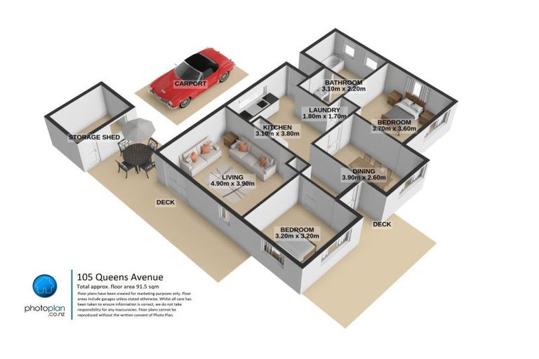 Photo of property in 105 Queens Avenue, Frankton, Hamilton, 3204