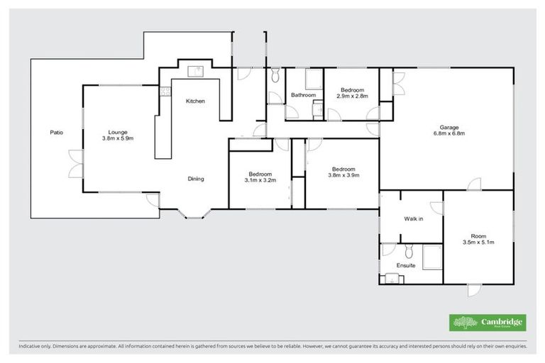 Photo of property in 43 Forrest Road, Cambridge, 3493