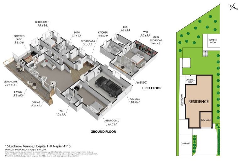 Photo of property in 16 Lucknow Terrace, Hospital Hill, Napier, 4110