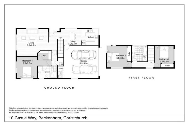 Photo of property in 10 Castle Way, Beckenham, Christchurch, 8023