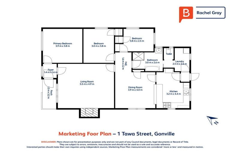 Photo of property in 1 Tawa Street, Gonville, Whanganui, 4501