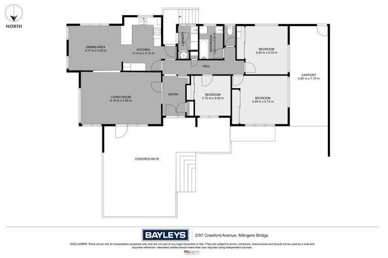 Photo of property in 2/97 Crawford Avenue, Mangere Bridge, Auckland, 2022