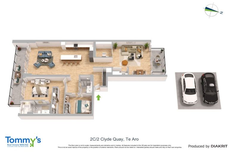 Photo of property in Clyde Quay Wharf, 2c/7 Clyde Quay Wharf, Te Aro, Wellington, 6011