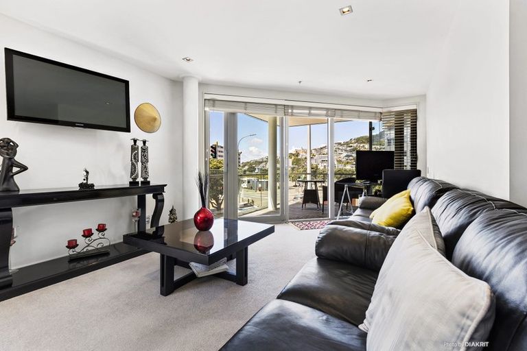 Photo of property in Piermont Apartments, 1f/82 Cable Street, Te Aro, Wellington, 6011