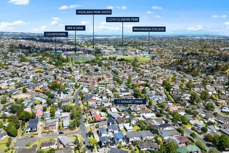 Photo of property in 17 Minaret Drive, Bucklands Beach, Auckland, 2014