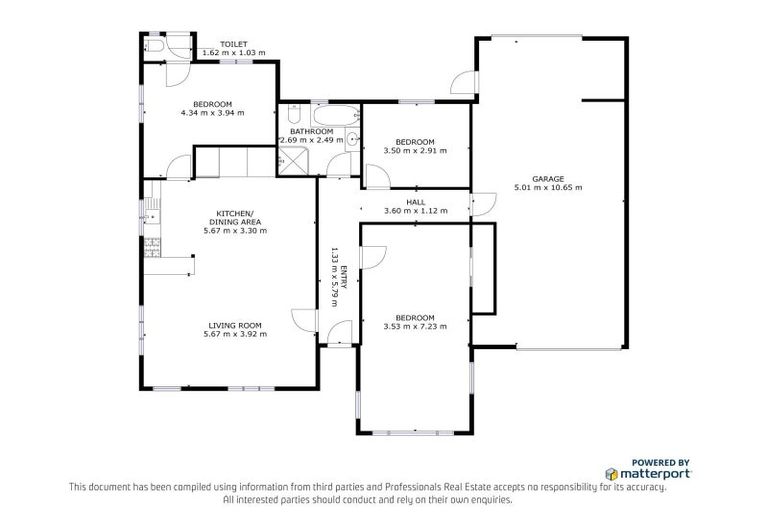 Photo of property in 9 Parris Street, Waitara, 4320
