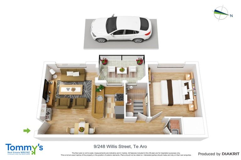 Photo of property in Anderson Apartments, 9/248 Willis Street, Te Aro, Wellington, 6011