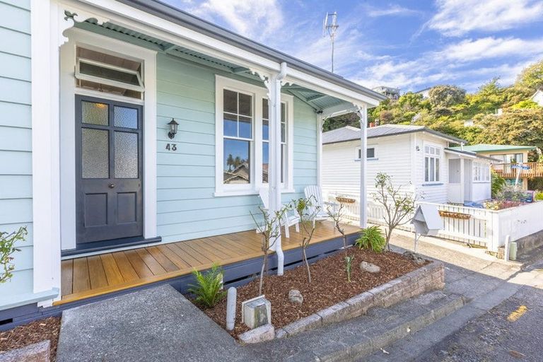 Photo of property in 43 Havelock Road, Hospital Hill, Napier, 4110