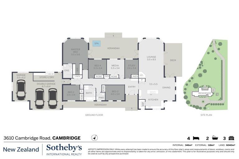 Photo of property in 3610 Cambridge Road, Cambridge, 3495