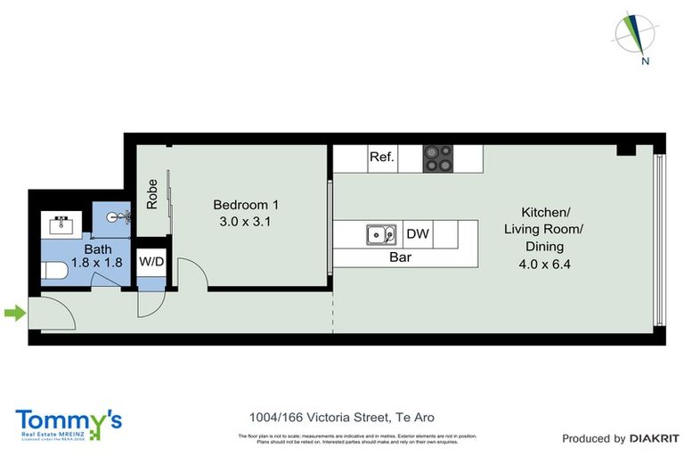 Photo of property in Vsp South, 1004/166 Victoria Street, Te Aro, Wellington, 6011
