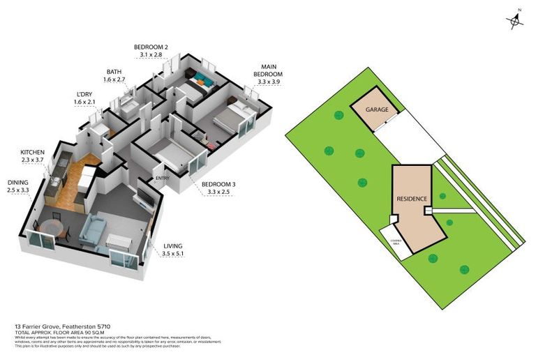 Photo of property in 13 Farrier Grove, Featherston, 5710