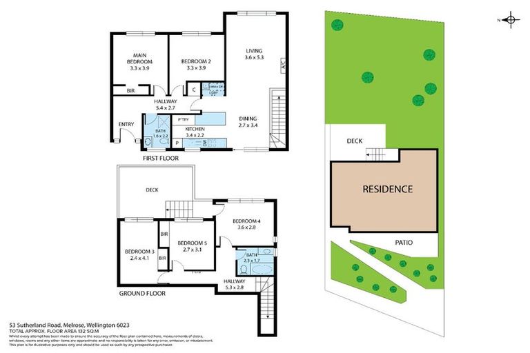 Photo of property in 53 Sutherland Road, Melrose, Wellington, 6023