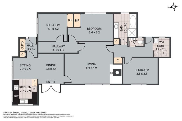 Photo of property in 5 Mason Street, Moera, Lower Hutt, 5010