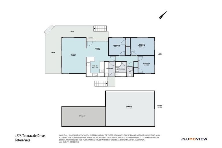 Photo of property in 1/76 Totaravale Drive, Totara Vale, Auckland, 0629