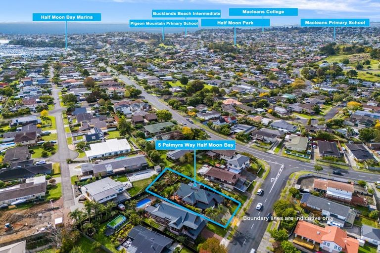 Photo of property in 5 Palmyra Way, Half Moon Bay, Auckland, 2012