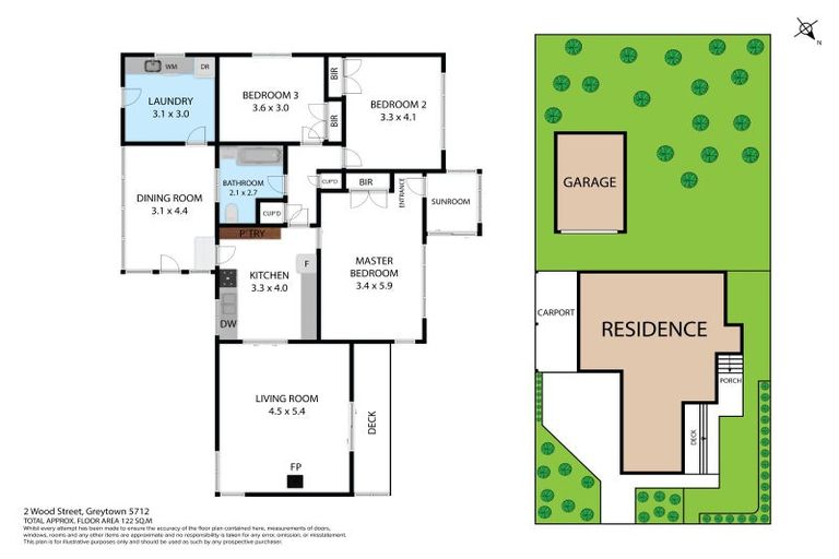 Photo of property in 2 Wood Street, Greytown, 5712