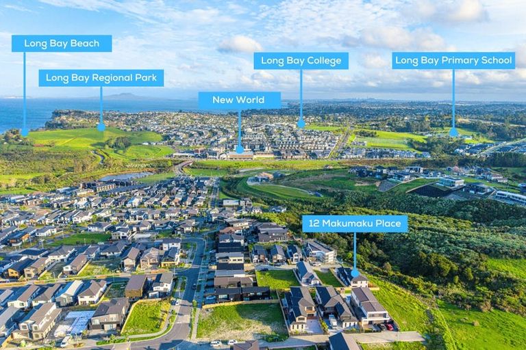 Photo of property in 12 Makumaku Place, Long Bay, Auckland, 0630