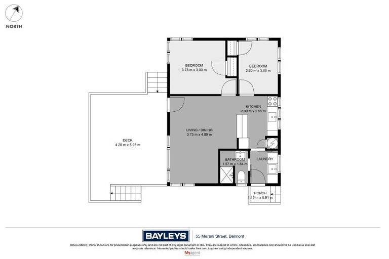 Photo of property in 55 Merani Street, Belmont, Auckland, 0622