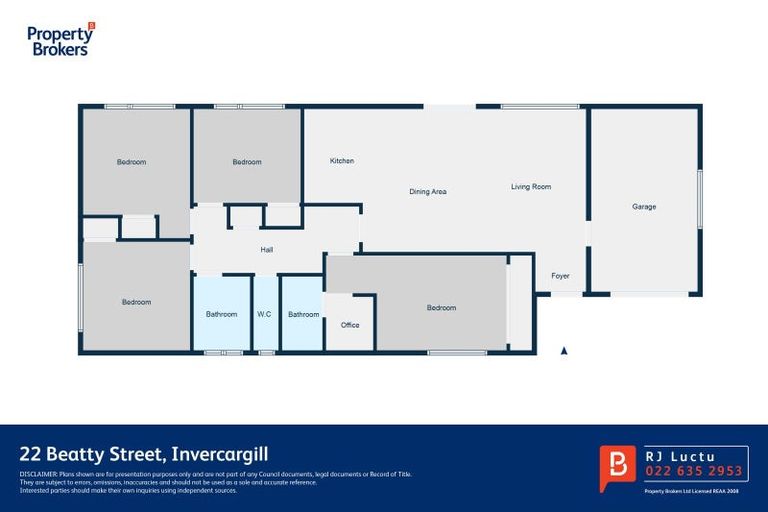 Photo of property in 22 Beatty Street, Strathern, Invercargill, 9812
