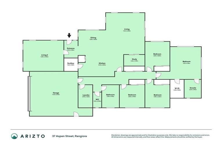 Photo of property in 37 Aspen Street, Rangiora, 7400