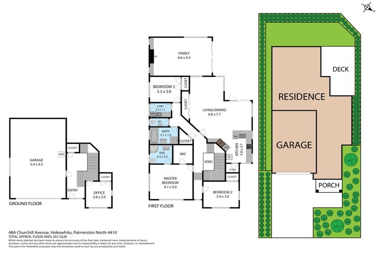 Photo of property in 48a Churchill Avenue, Hokowhitu, Palmerston North, 4410