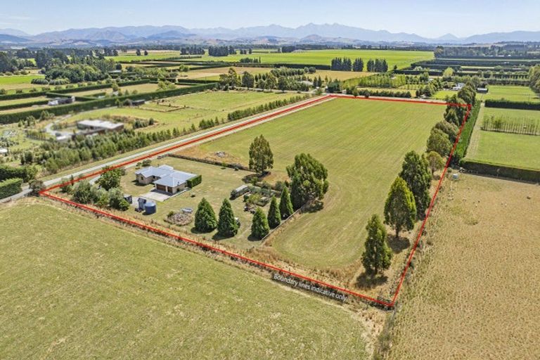 Photo of property in 582 Mclaughlins Road, Darfield, 7571