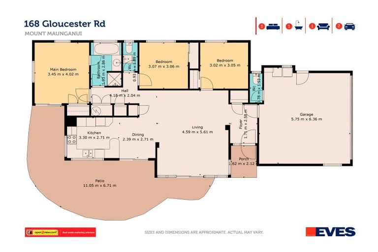 Photo of property in 168 Gloucester Road, Mount Maunganui, 3116