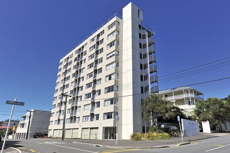 Photo of property in Melksham Towers, 803/131 Brougham Street, Mount Victoria, Wellington, 6011