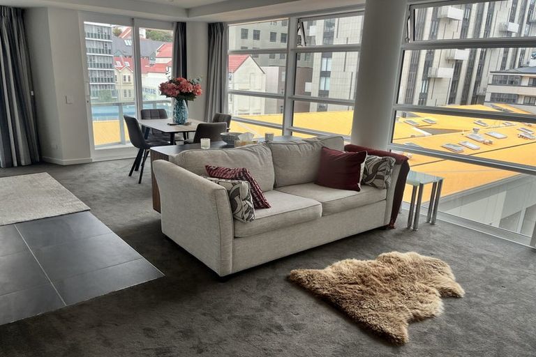 Photo of property in Pinnacle Apartments, E506/160 Victoria Street, Te Aro, Wellington, 6011
