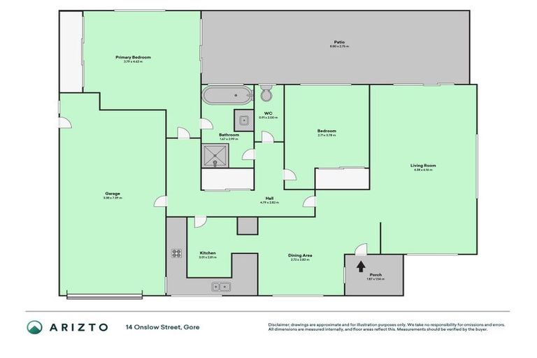Photo of property in 14 Onslow Street, Gore, 9710