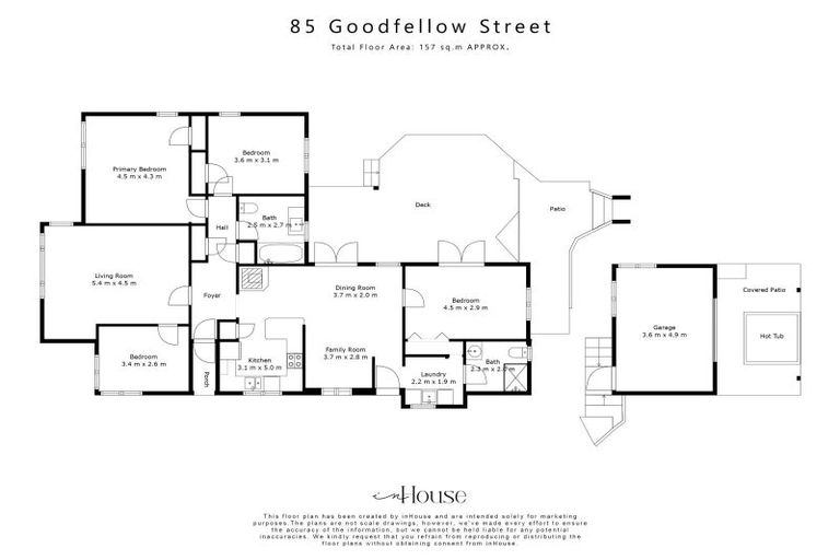 Photo of property in 85 Goodfellow Street, Te Awamutu, 3800