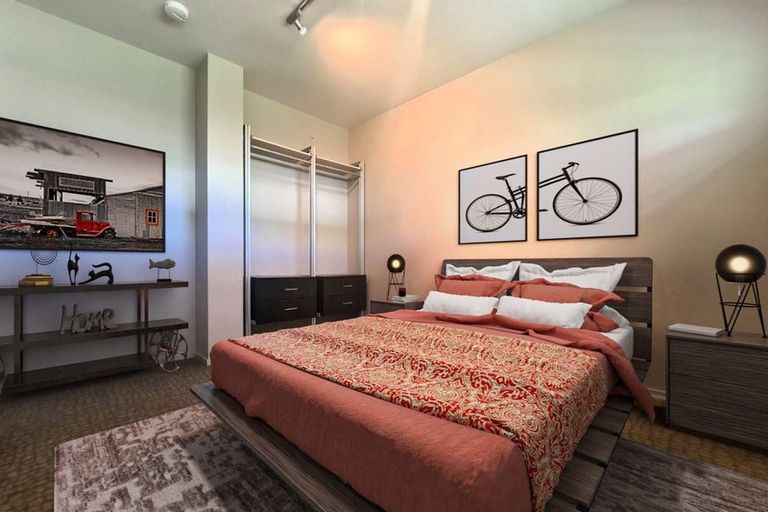 Photo of property in Revolucion Apartments, 406/28s Torrens Terrace, Mount Cook, Wellington, 6011