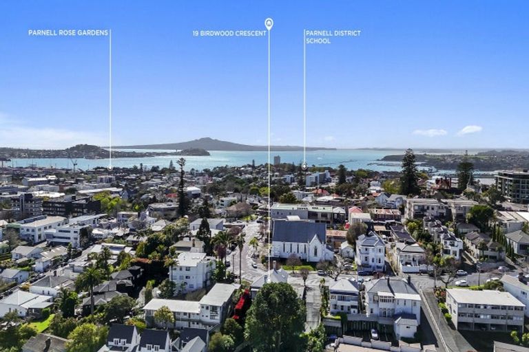 Photo of property in 19 Birdwood Crescent, Parnell, Auckland, 1052