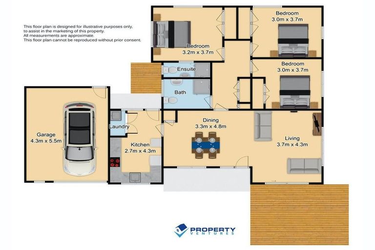 Photo of property in 14 Magee Place, Chartwell, Hamilton, 3210