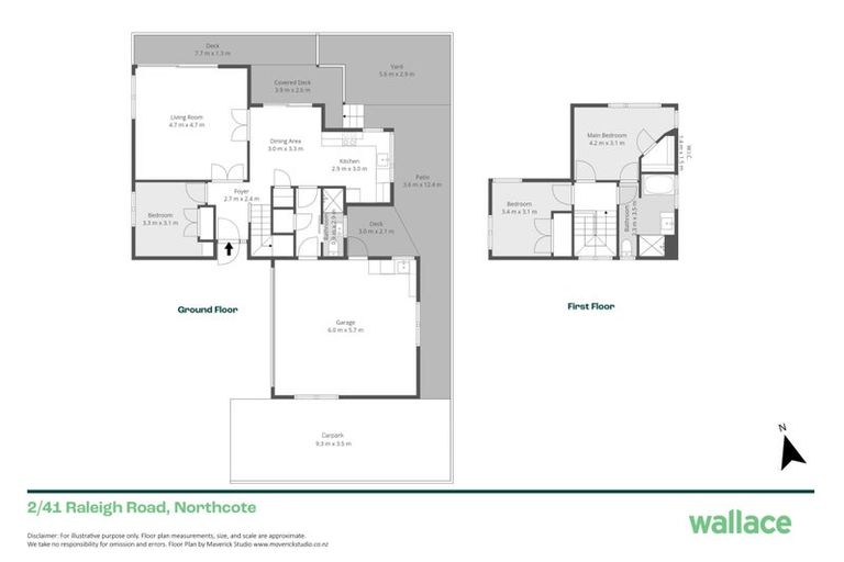 Photo of property in 2/41 Raleigh Road, Northcote, Auckland, 0627