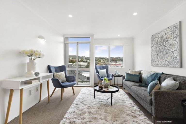 Photo of property in Melksham Towers, 403/131 Brougham Street, Mount Victoria, Wellington, 6011
